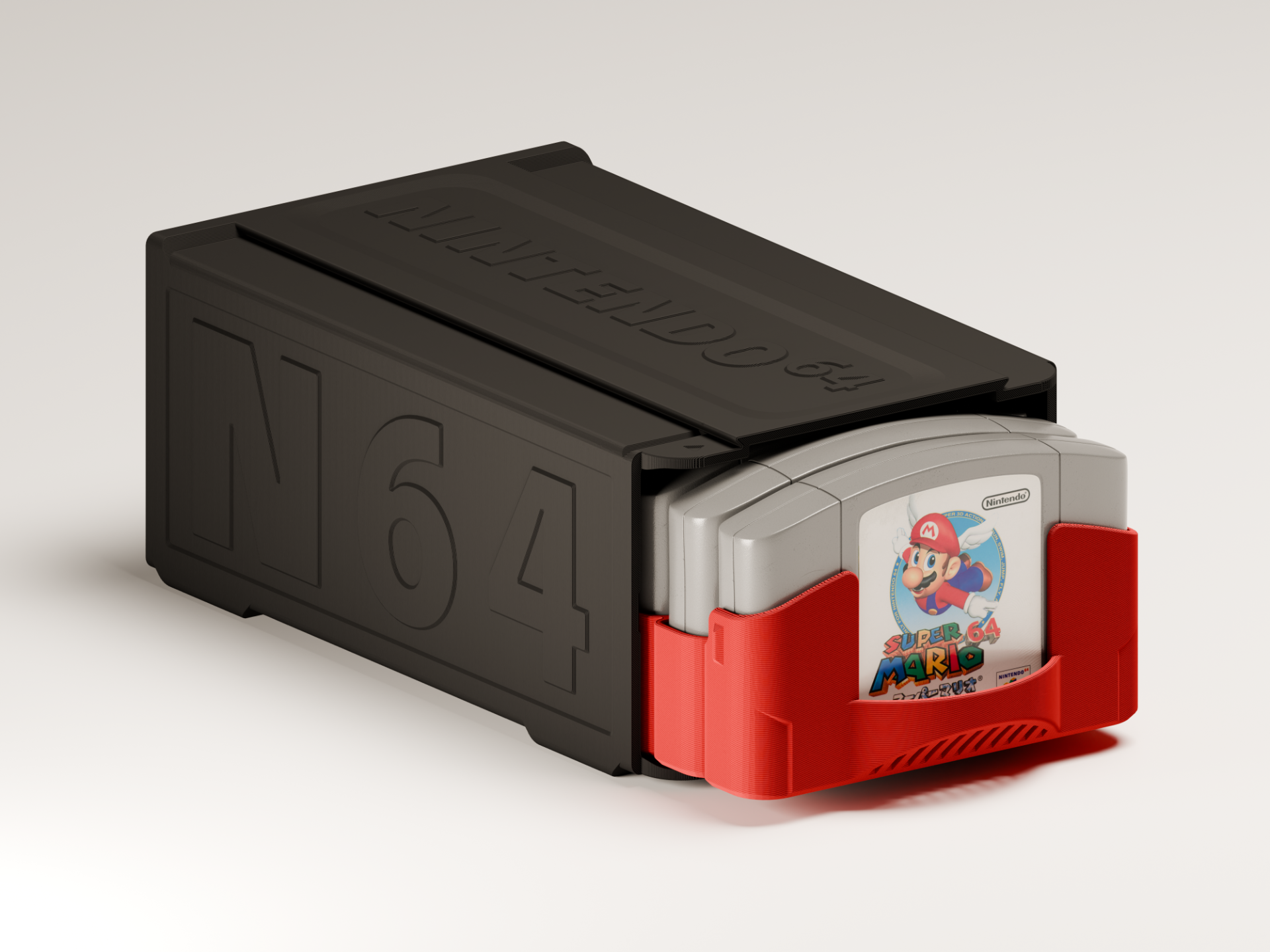 Nintendo 64 / N64 Stackable Game Organizer - 1
