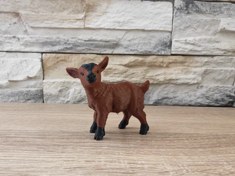 Realistic Baby Goat - Schleich Inspired