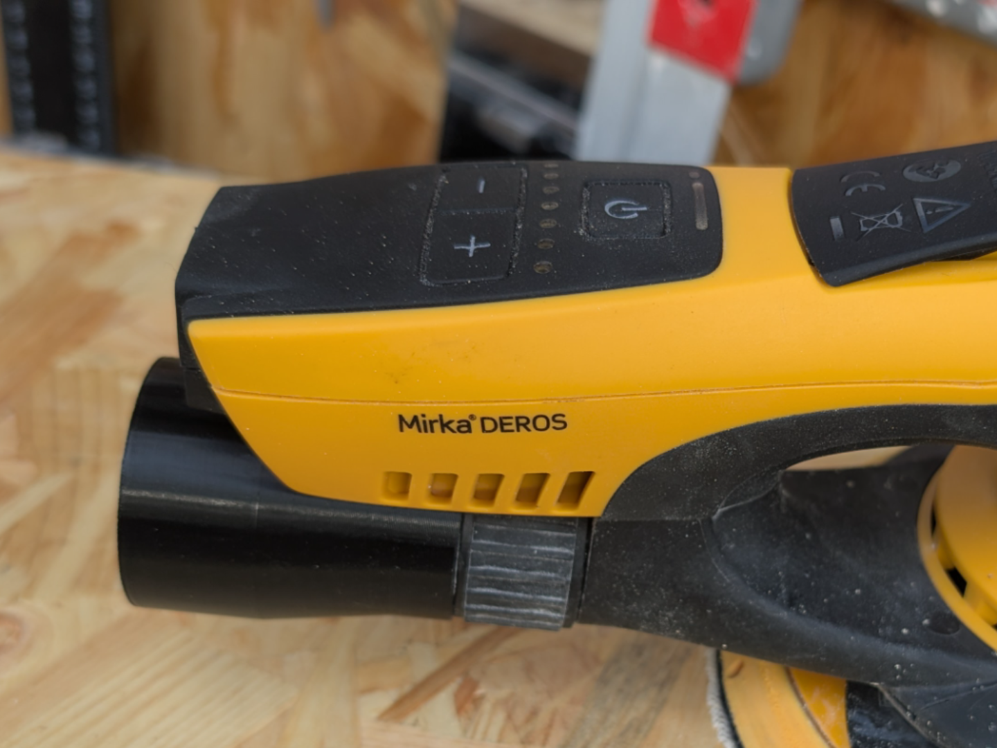 Mirka Deros 2 35mm vac adapter - short version