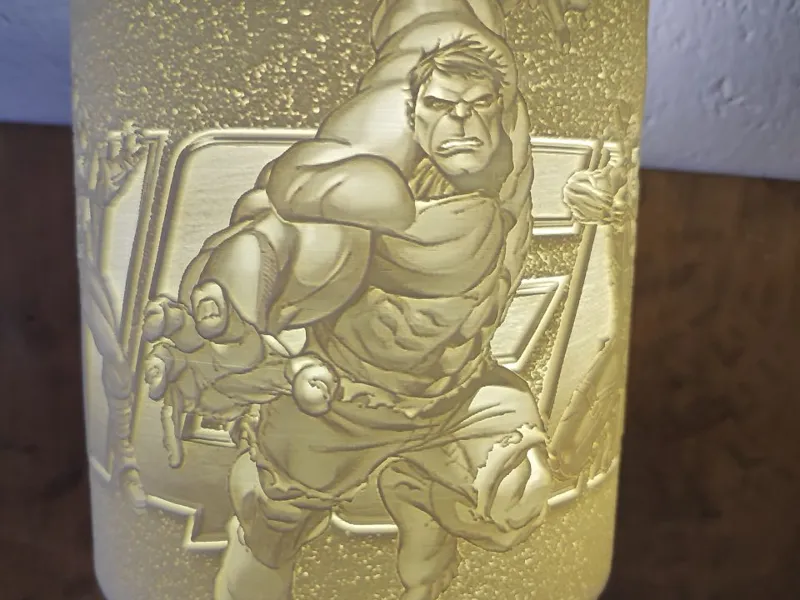 Avengers Lamp