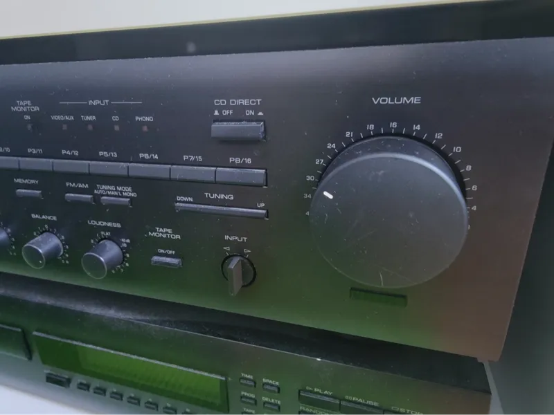 Yamaha Stereo Input Knob RX-450