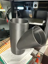 Raccord en Y 5x5x4 pour conduit d'aspiration — photo 3