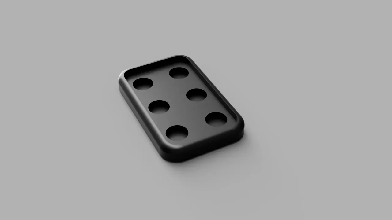Magnetic Fidget Slider (6x3mm magnets) view 3