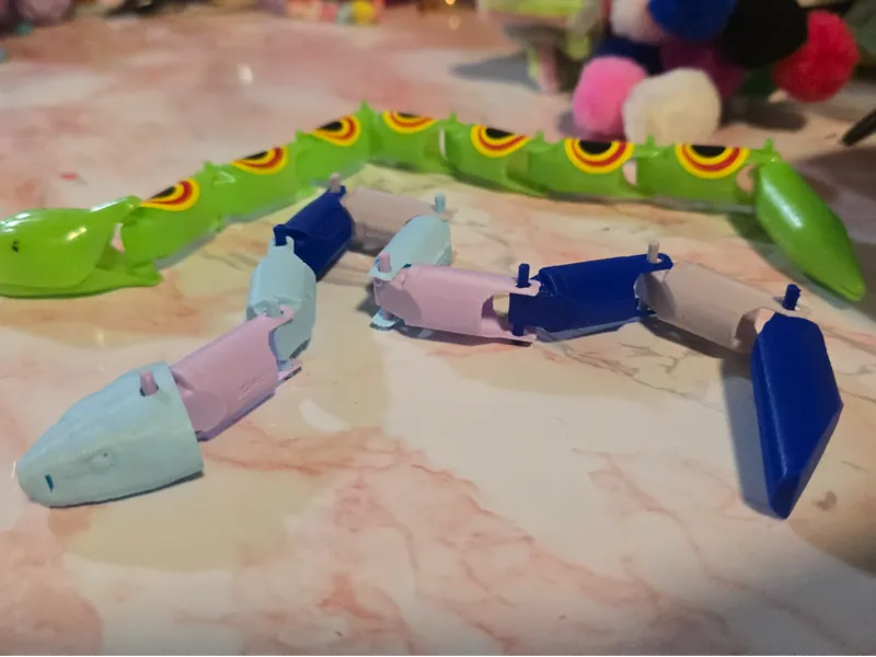 slither snake articulated fidget