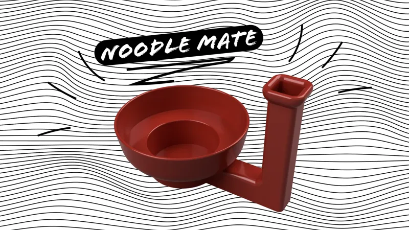 Noodle Mate - Instant Ramen noodle holder