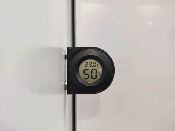 Support magnétique pour hygromètre rond
