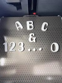 Alphabet et chiffres à taille modulable — photo 3