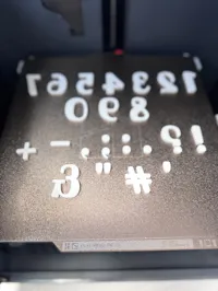 Alphabet et chiffres à taille modulable — photo 5