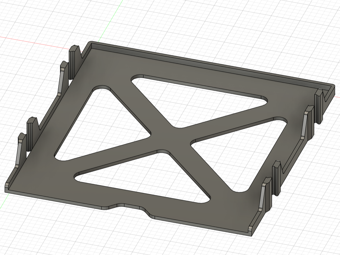 Miniatura 1 do modelo 3D 耗材盒支架