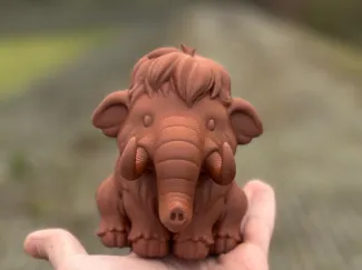 Cute Woolly Mammoth