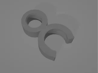 Ender 5 Max PTFE cable mount