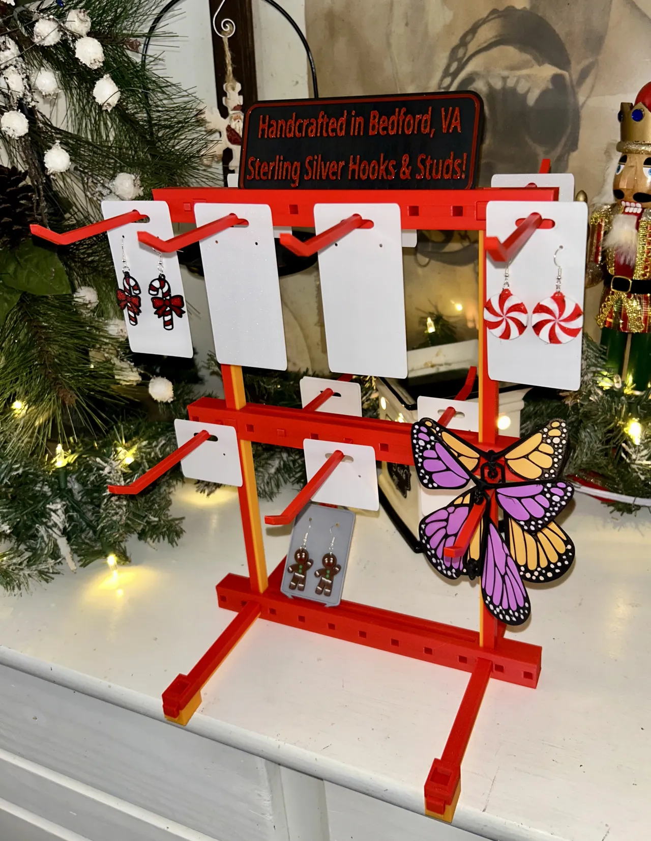 Earring/Keychain Retail Display Hang Tab BozModz view 3