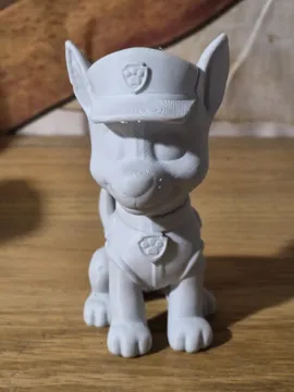 Modelo para impresión 3D: Paw Patrol-CHASE — vista de referencia 4
