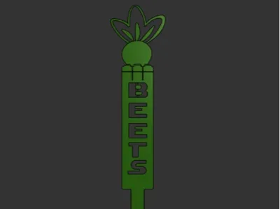 vegetables name plate 