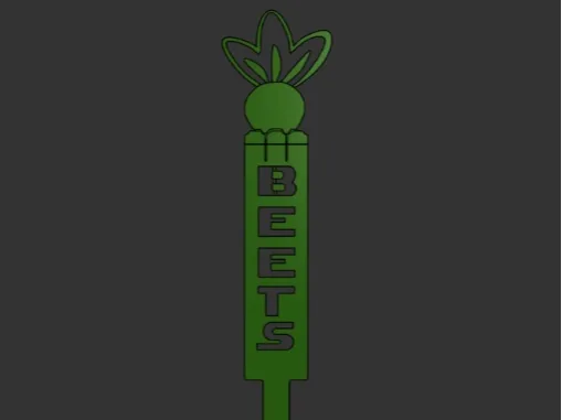 vegetables name plate 