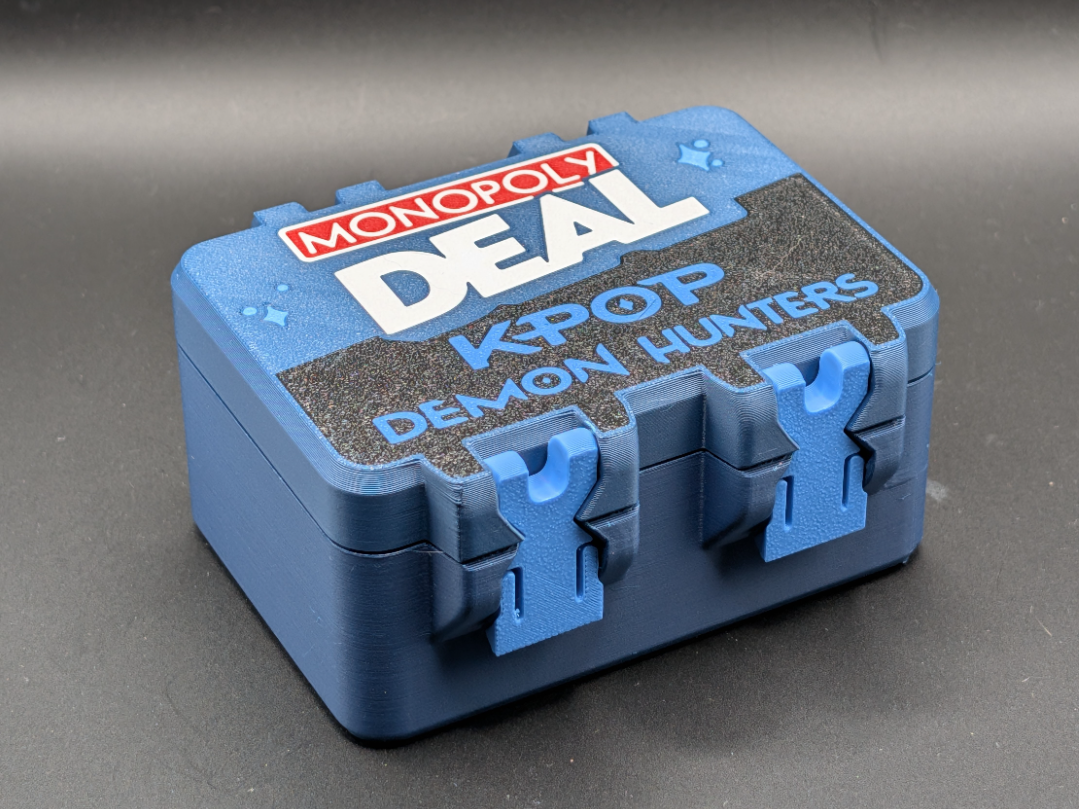 Monopoly Deal KPop Demon Hunters Card Box