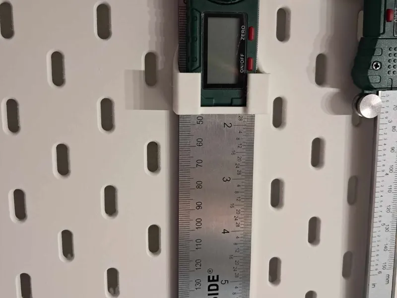 Ikea Skadis Parkside Digital Angle Finder Holder
