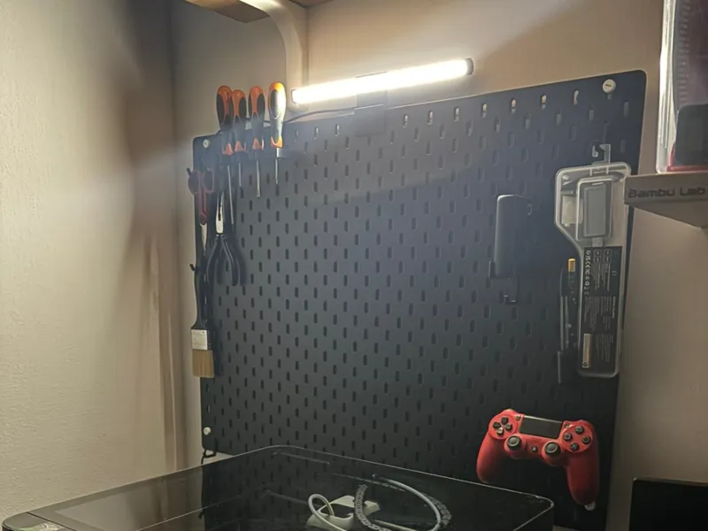 Action Led Bar Mount for IKEA Skadis