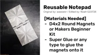 With Magnet Holes - D4x2 Round Magnet - Beginner kit Usable