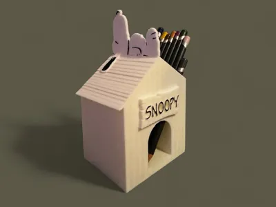 Snoopy Art Holder