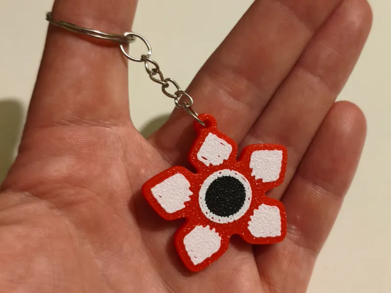 Demogorgon Keychain – Stranger Things 3D Print