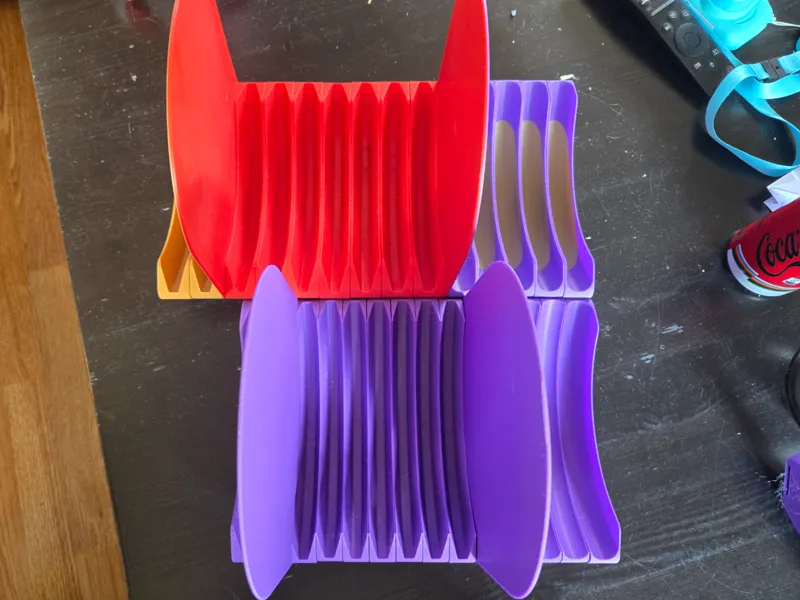 Smaller Modular Disc Golf Organizer for more discs