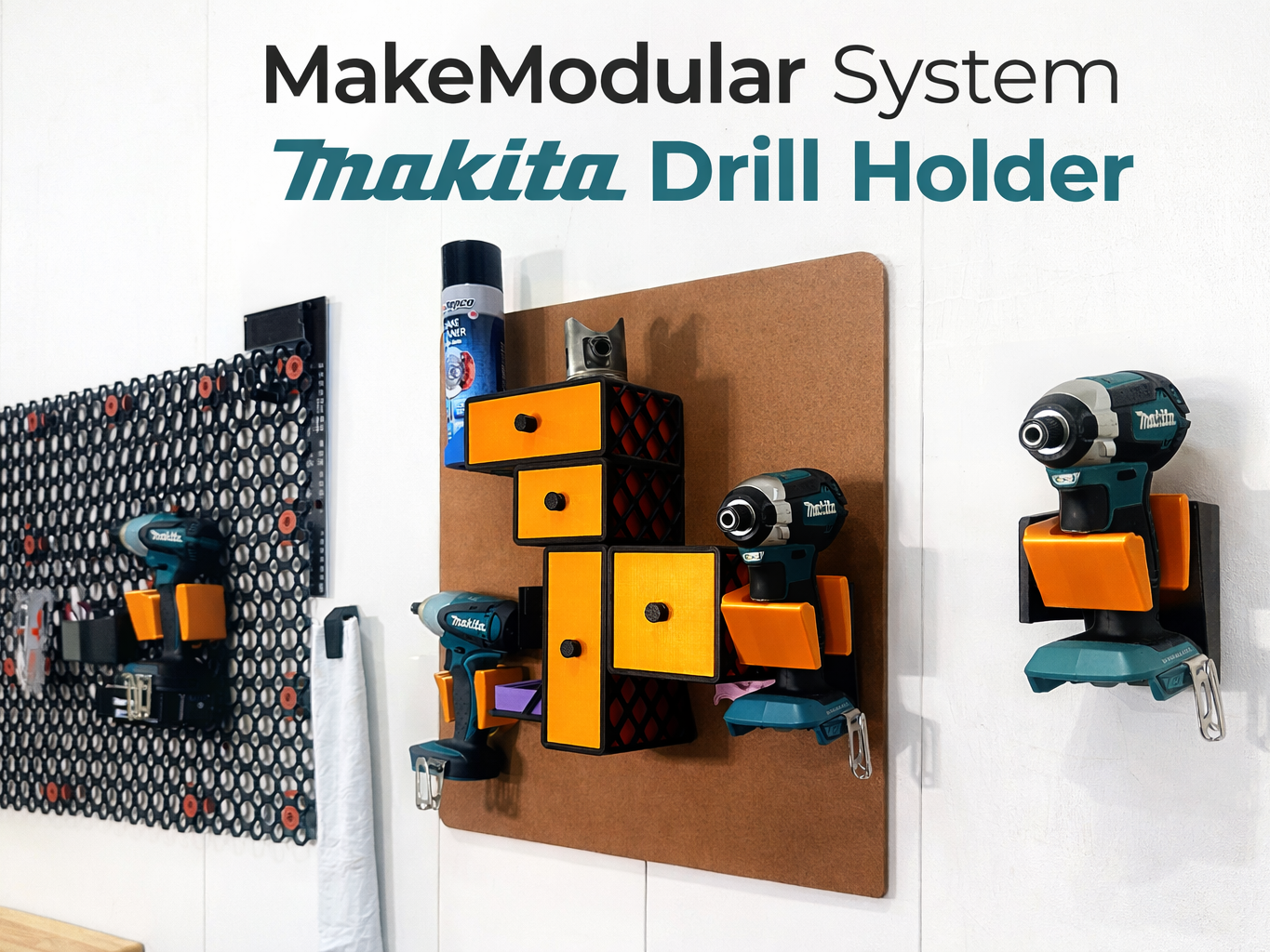 MakeModular System Makita Drill Mount