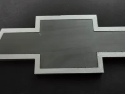 Chevy Logo Multicolour Wallplate