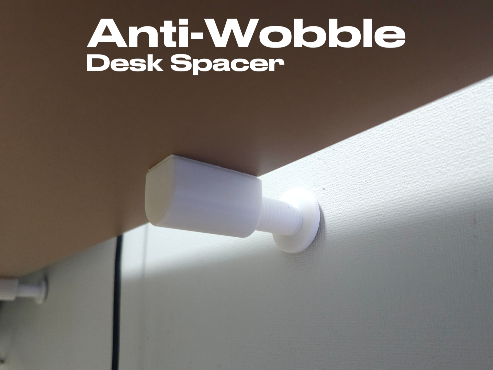 Anti-Wobble Desk Spacer - 1