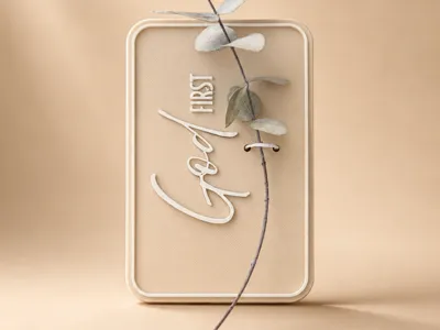 God First Gift Holder