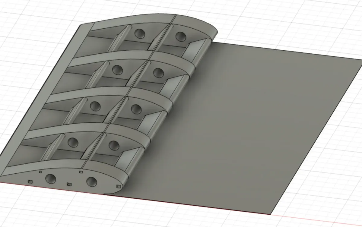 Aile avec membrane