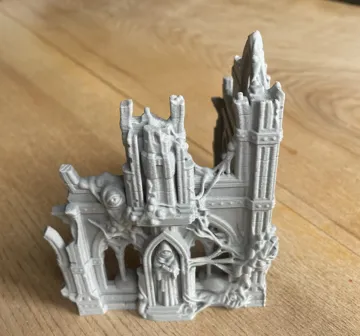 Escenografía en miniatura: Corrupted Grimdark Ruins - Wargaming Terrain — vista de referencia 5