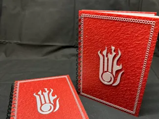 Skyrim Spelltome: Destruction - A5 Notebook cover