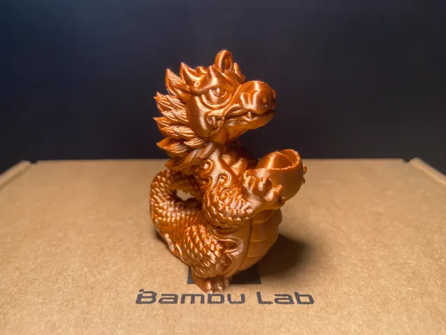 祥龙送宝_精致国潮摆件
