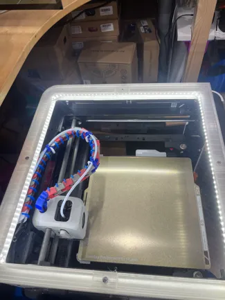 P1P X1 RISER AND LED HOLDER