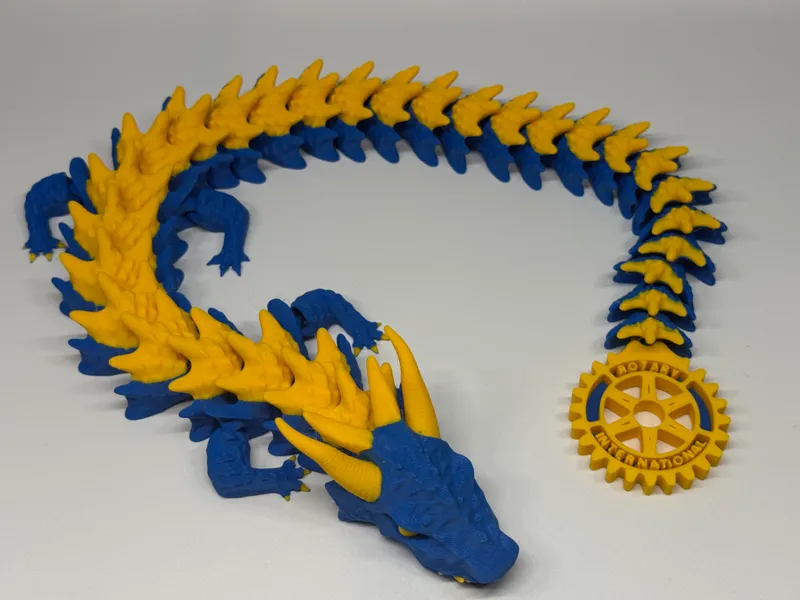 Rotary International Articulated Dragon