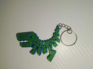 Flexi rex keychain
