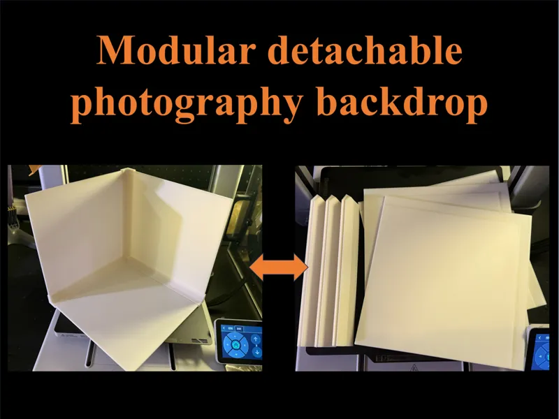 模組化可拆式攝影版 Modular detachable photography backdrop