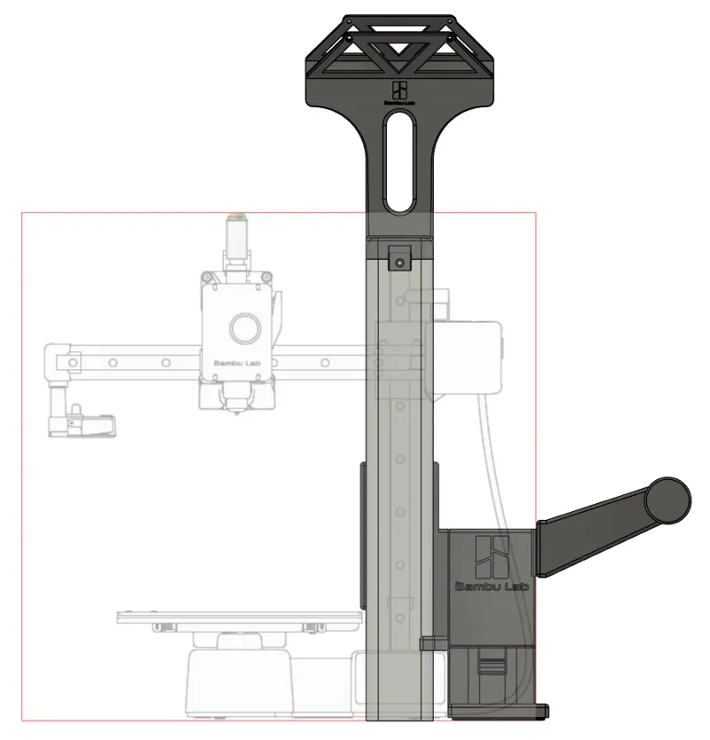 A1 Mini AMS Lite Post Mount