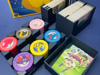 Pokemon Splendor Insert, Organizer, and Chip Tray