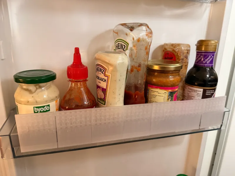 Kühlschrank Türfach‑Verlängerung