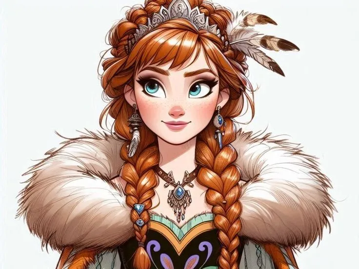 Hueforge fan art della principessa Anna