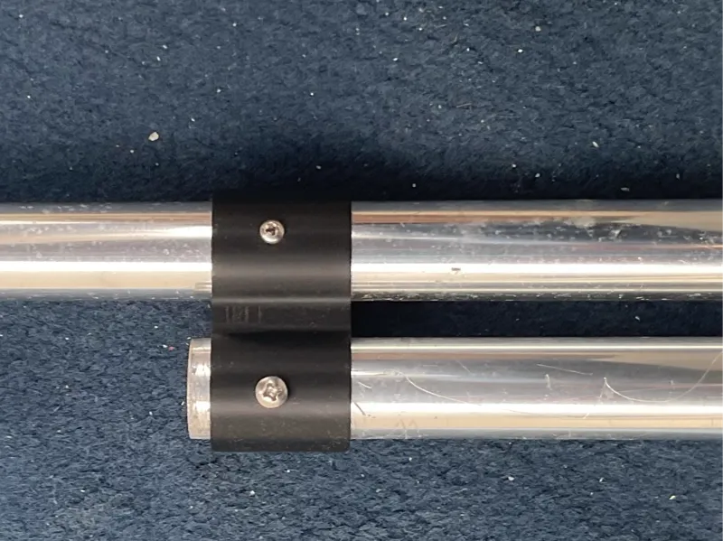 Doppelrohrschelle 22mm Parallel Montage Verbinder