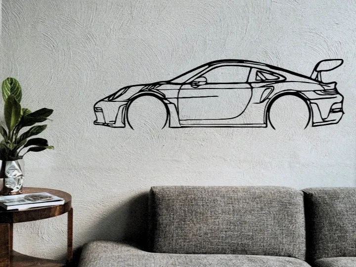 Porsche GT3RS Wall art