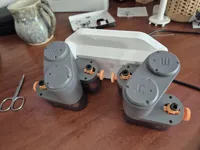 Flipped motor orientation