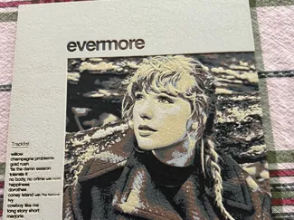 Taylor Swift - Evermore Album Hueforge