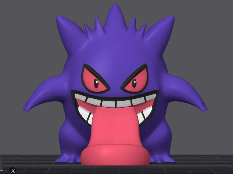 Gengar Pokémon Pokemon 3D