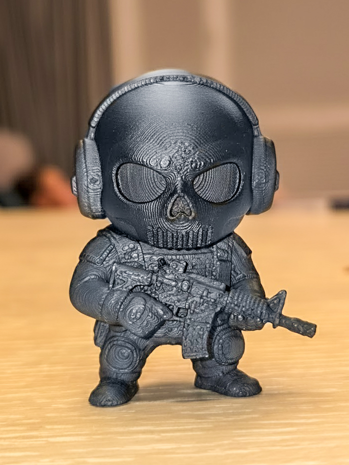 Miniatura 2 do modelo 3D mini flexi Ghost (COD)