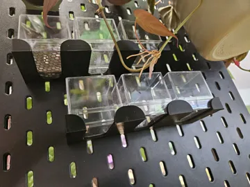 Modelo para impresión 3D: Rhizom Cube Halter passend für Ikea Skadis — vista de referencia 5