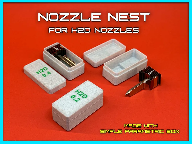 Nozzle Nest for H2D